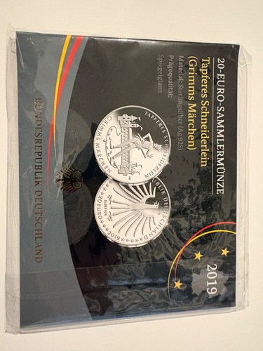 Euro sammlermünze 2019 - 20-euro-sammlermünze,