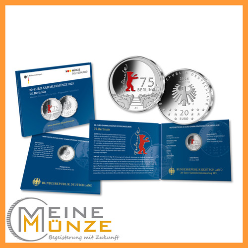 Euro münze berlinale - 20, 75.