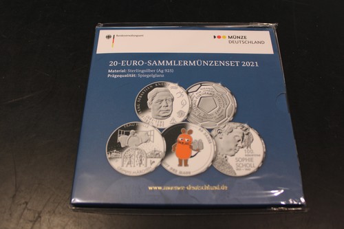 Deutschland euro silber set - 20,
