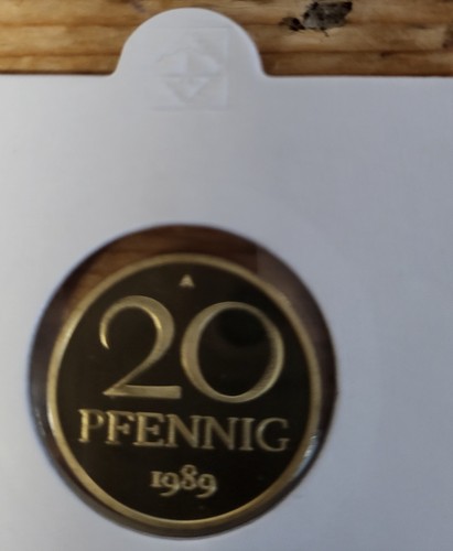 Ddr pfenig 1989 pp - ,