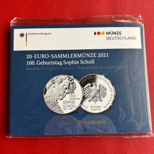 Euro sammlermünze brd 2021 - sammlermünze,
