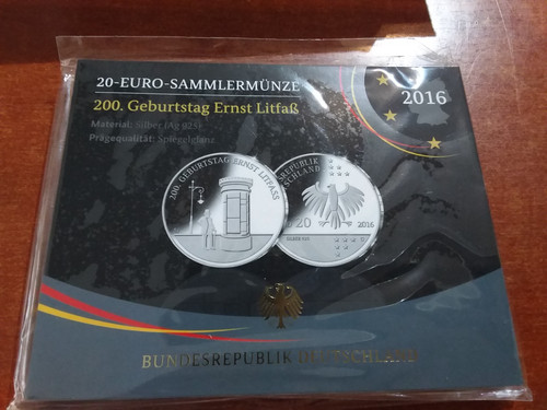 Bundesrepublik 2016 - 20, €