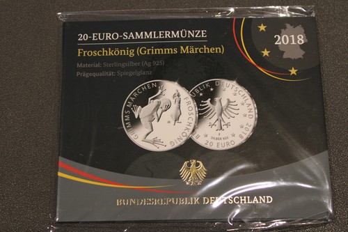 Deutschland euro silber pp - 20,