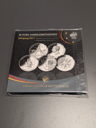 Euro gedenkmünzen set - 20,